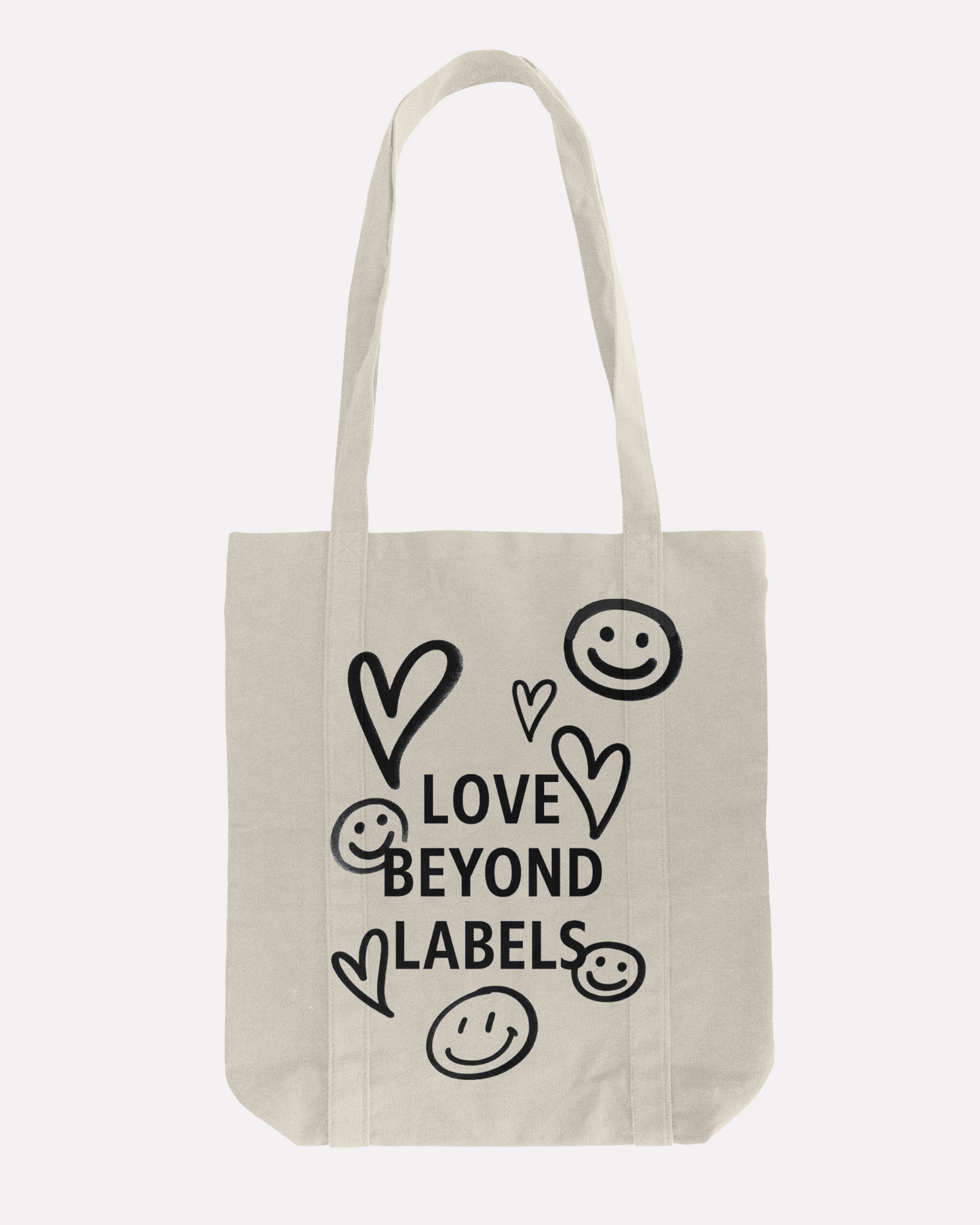 Love Beyond Labels Tote Bag